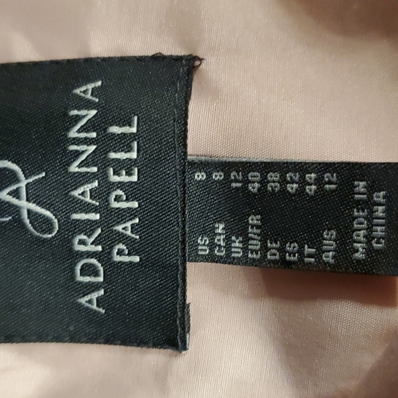 ADRIANNA PAPEL CHANTILLY LACE TIER DRESS SIZE 8 - Picture 8 of 8